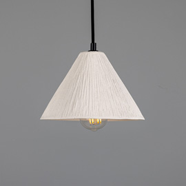 Tilia 28cm Matt White Pendant Light